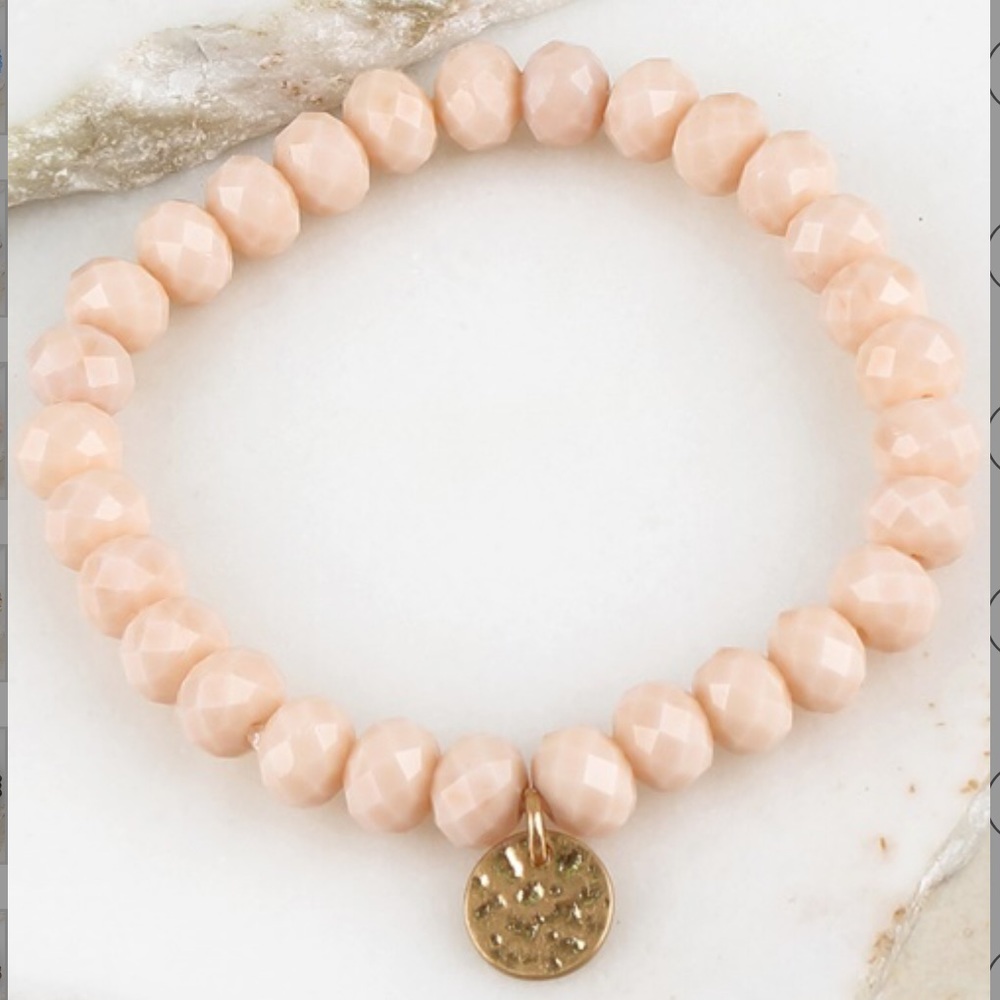 Crystal Bead Bracelet